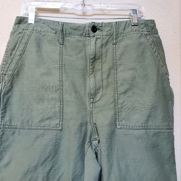 Madewell Crop Pants with adjustable waist. Size 31 - Picture 2 of 7